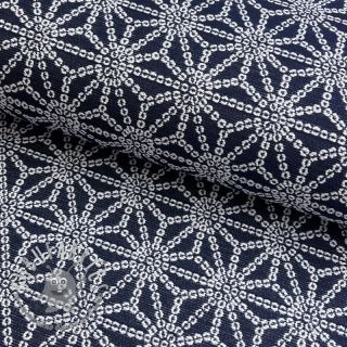 Tessuto decorativo jacquard Bong marine