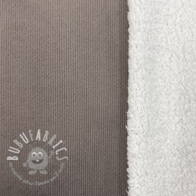 Peluche per neonati TEDDY taupe