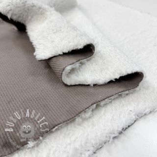 Peluche per neonati TEDDY taupe