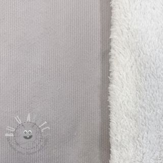 Peluche per neonati TEDDY light grey