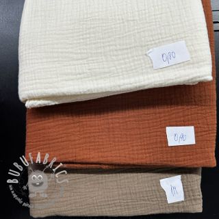 Last pieces package Mussola/Doppia garza ORGANIC 589