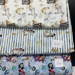 Last pieces package Tessuto di cotone 4521