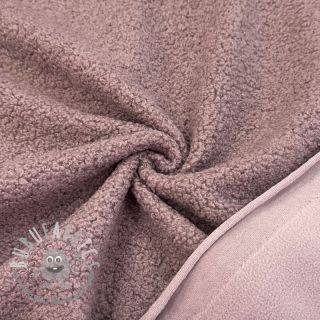 Fleece TEDDY DOUBLE SIDED blush