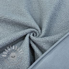 Fleece TEDDY DOUBLE SIDED pale turquoise