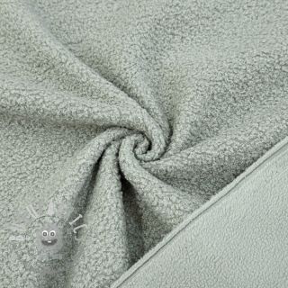 Fleece TEDDY DOUBLE SIDED old green