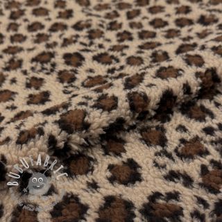 Tessuto per cappotti TEDDY Panthera light sand