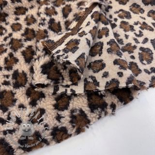 Tessuto per cappotti TEDDY Panthera light sand