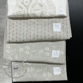Last pieces package Viscosa con lino 125