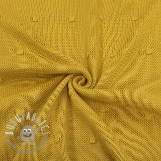 Tessuti per maglioni BIG KNIT DOT ochre