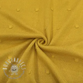 Tessuti per maglioni BIG KNIT DOT ochre