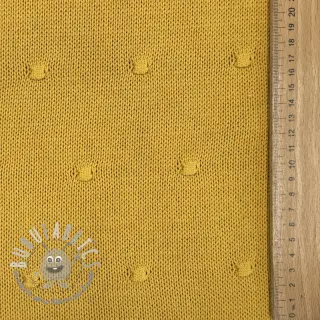 Tessuti per maglioni BIG KNIT DOT ochre