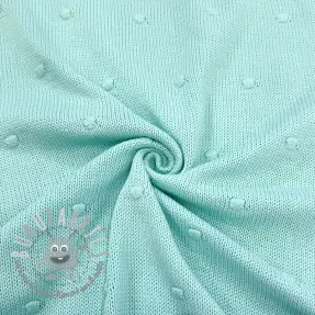 Tessuti per maglioni BIG KNIT DOT mint