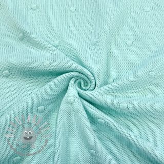 Tessuti per maglioni BIG KNIT DOT mint