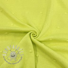 Tessuti per maglioni BIG KNIT DOT bright green
