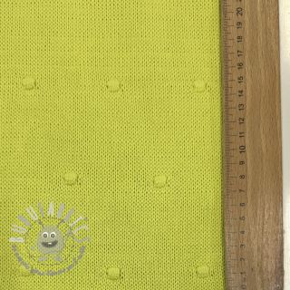 Tessuti per maglioni BIG KNIT DOT bright green