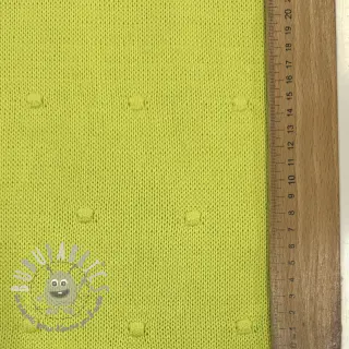 Tessuti per maglioni BIG KNIT DOT bright green