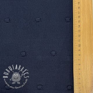 Tessuti per maglioni BIG KNIT DOT navy