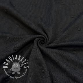 Tessuti per maglioni BIG KNIT DOT black
