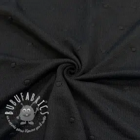 Tessuti per maglioni BIG KNIT DOT black