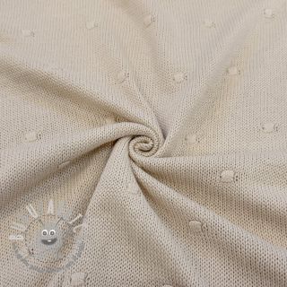 Tessuti per maglioni BIG KNIT DOT naturals