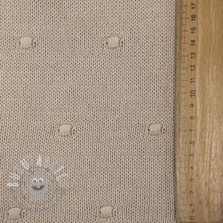 Tessuti per maglioni BIG KNIT DOT naturals
