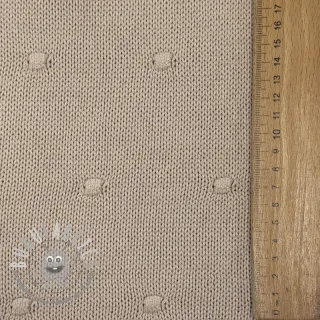 Tessuti per maglioni BIG KNIT DOT naturals