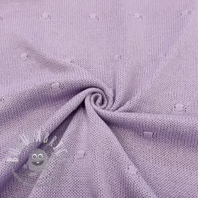Tessuti per maglioni BIG KNIT DOT violet