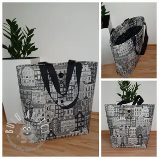 Tessuto decorativo GOBELIN PREMIUM City canal house