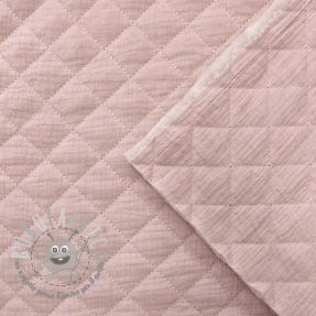 Mussola/Doppia garza QUILT soft rose