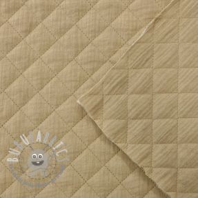 Mussola/Doppia garza QUILT beige