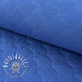 Mussola/Doppia garza QUILT NOE cobalt
