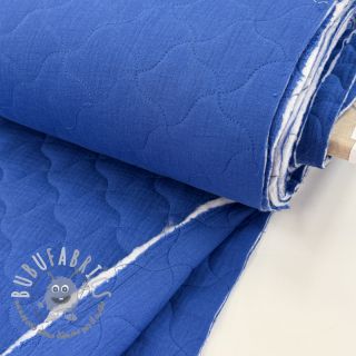 Mussola/Doppia garza QUILT NOE cobalt