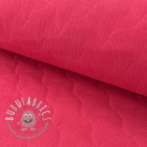 Mussola/Doppia garza QUILT NOE magenta