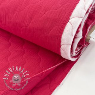 Mussola/Doppia garza QUILT NOE magenta