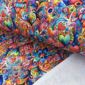 Felpa garzata JOGGING Colour me design B digital print
