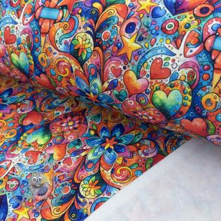 Felpa garzata JOGGING Colour me design B digital print