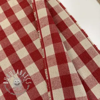 Tessuto decorativo Celestin LUREX rouge
