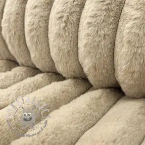 Pelliccia sintetica Barracuda beige