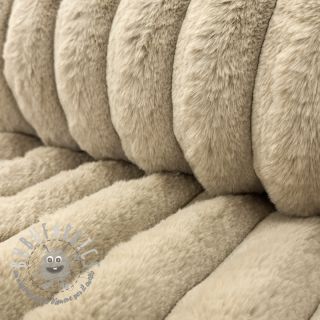 Pelliccia sintetica Barracuda beige