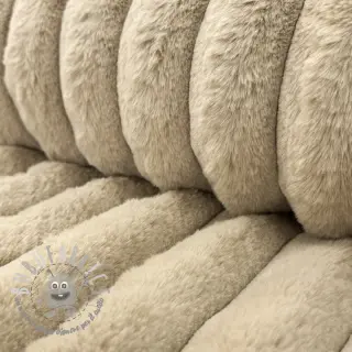Pelliccia sintetica Barracuda beige