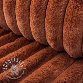 Pelliccia sintetica Barracuda terracotta