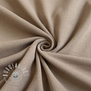 Jersey RIB taupe