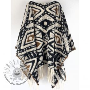 Poncho PRATO boiled wool design E