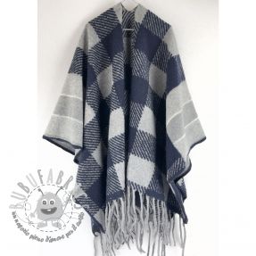Poncho PRATO boiled wool design G