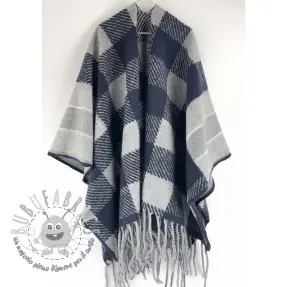Poncho PRATO boiled wool design G