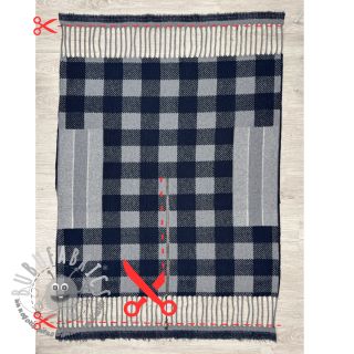 Poncho PRATO boiled wool design G