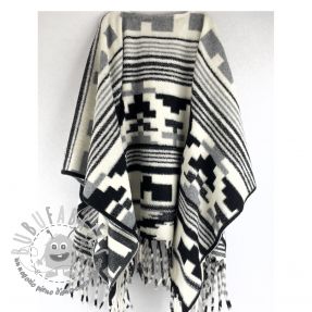Poncho PRATO boiled wool design I