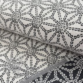 Tessuto decorativo jacquard Bong ecru