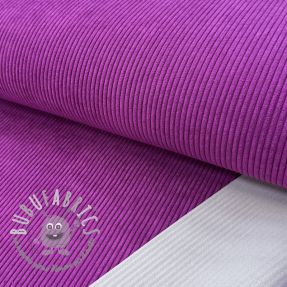 Velluto a coste HUGGY aubergine