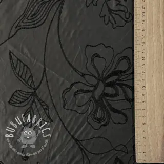 Ecopelle per abbigliamento Flowers design B